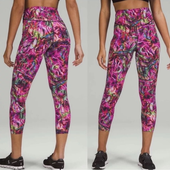 NWOT Lululemon Lulu Hyper Flow Base Pace High Rise Running Tights 25” SZ 0 - Picture 1 of 10